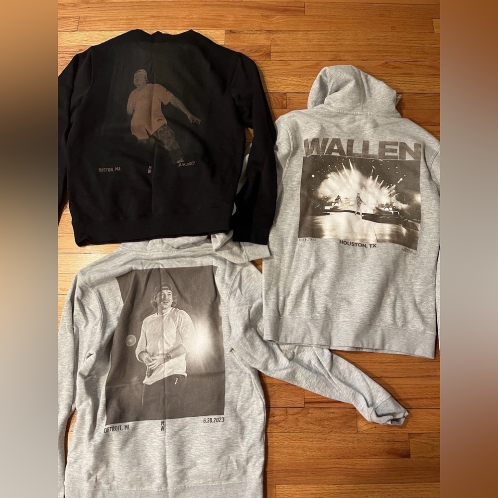 Morgan Wallen Hoodie Bundle x3 - Picture 2 of 9